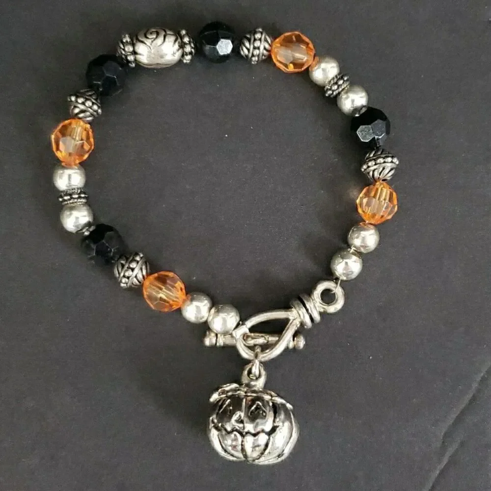 Jack O Lantern Charm 7.5